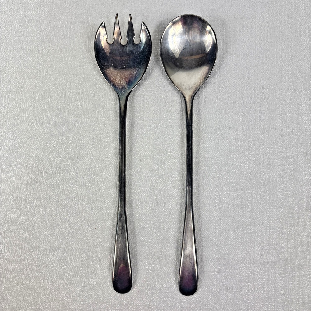 Vintage Italian Silverplate Serving Utensil‎ Set